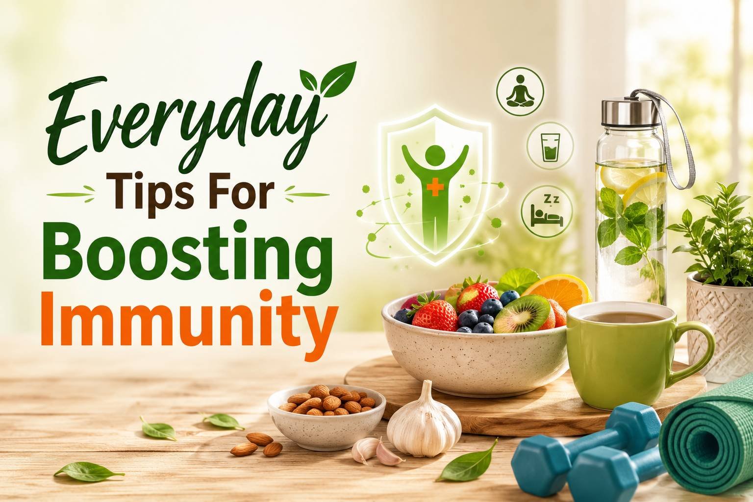 Everyday Tips For Boosting Immunity