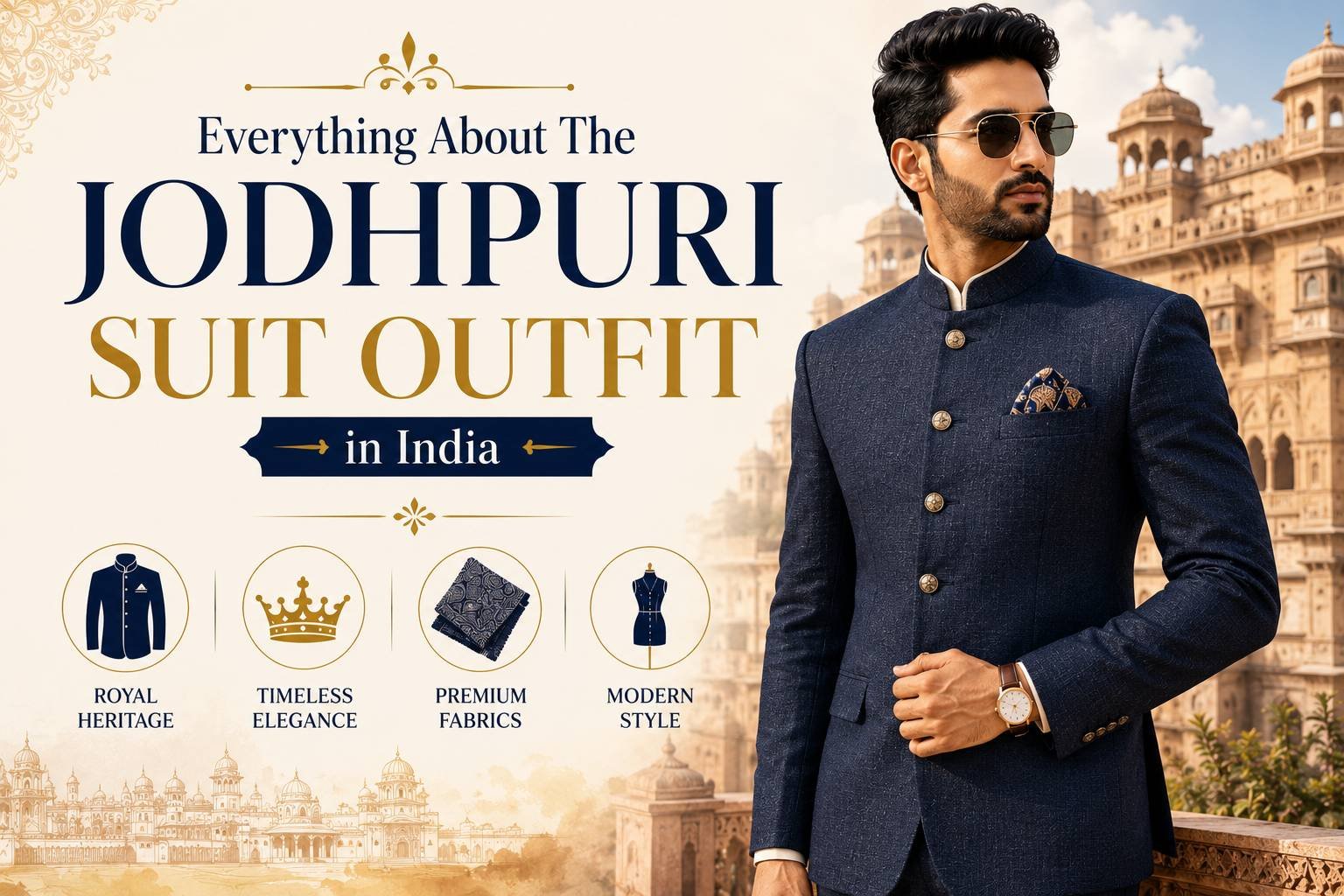 Everything About The Jodhpuri Suit Outfit in India