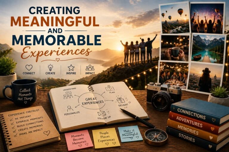 Creating Meaningful and Memorable Experiences