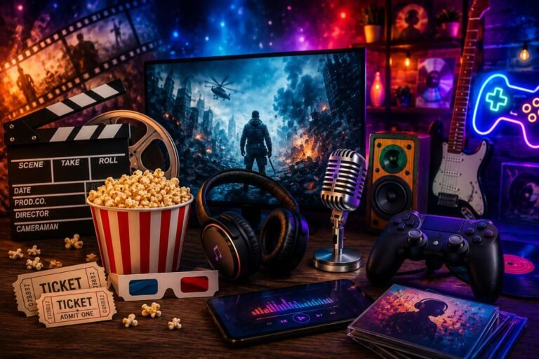 Exploring the World of Movies, Music, Gaming, and More