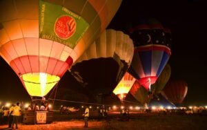 Hot air ballooning in India